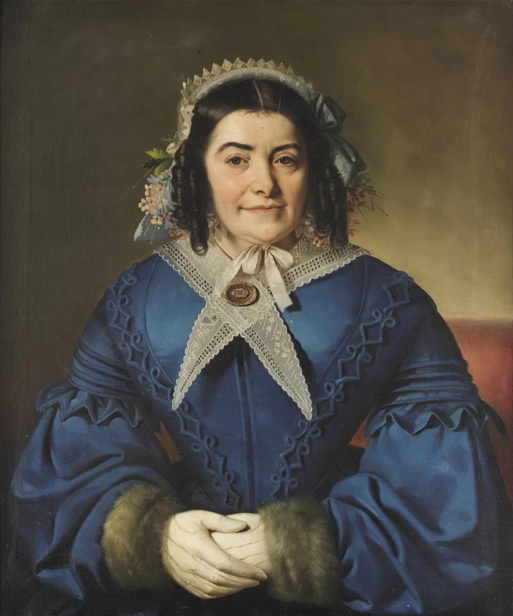 Ritratto di signora con pizzo